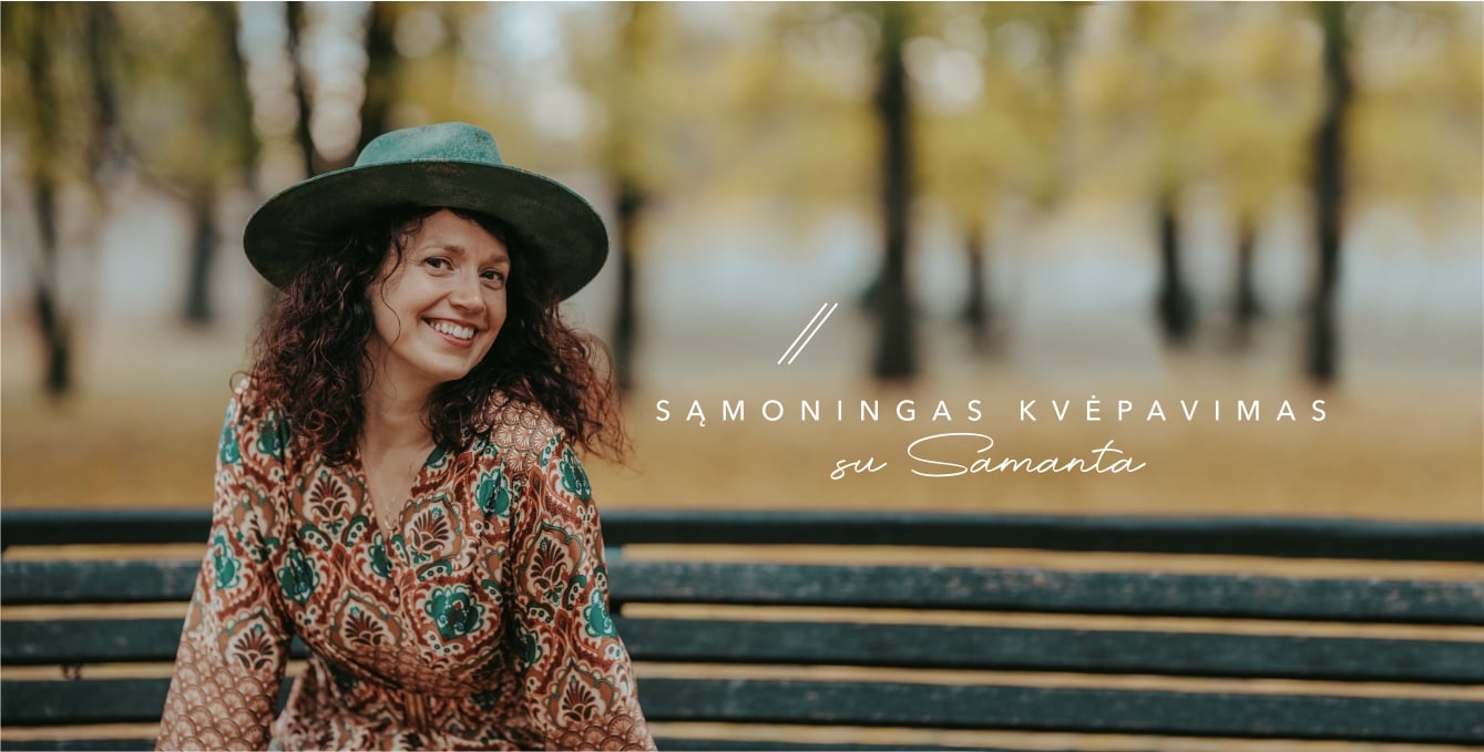 Bewusstes Atmen mit Samanta in Vilnius