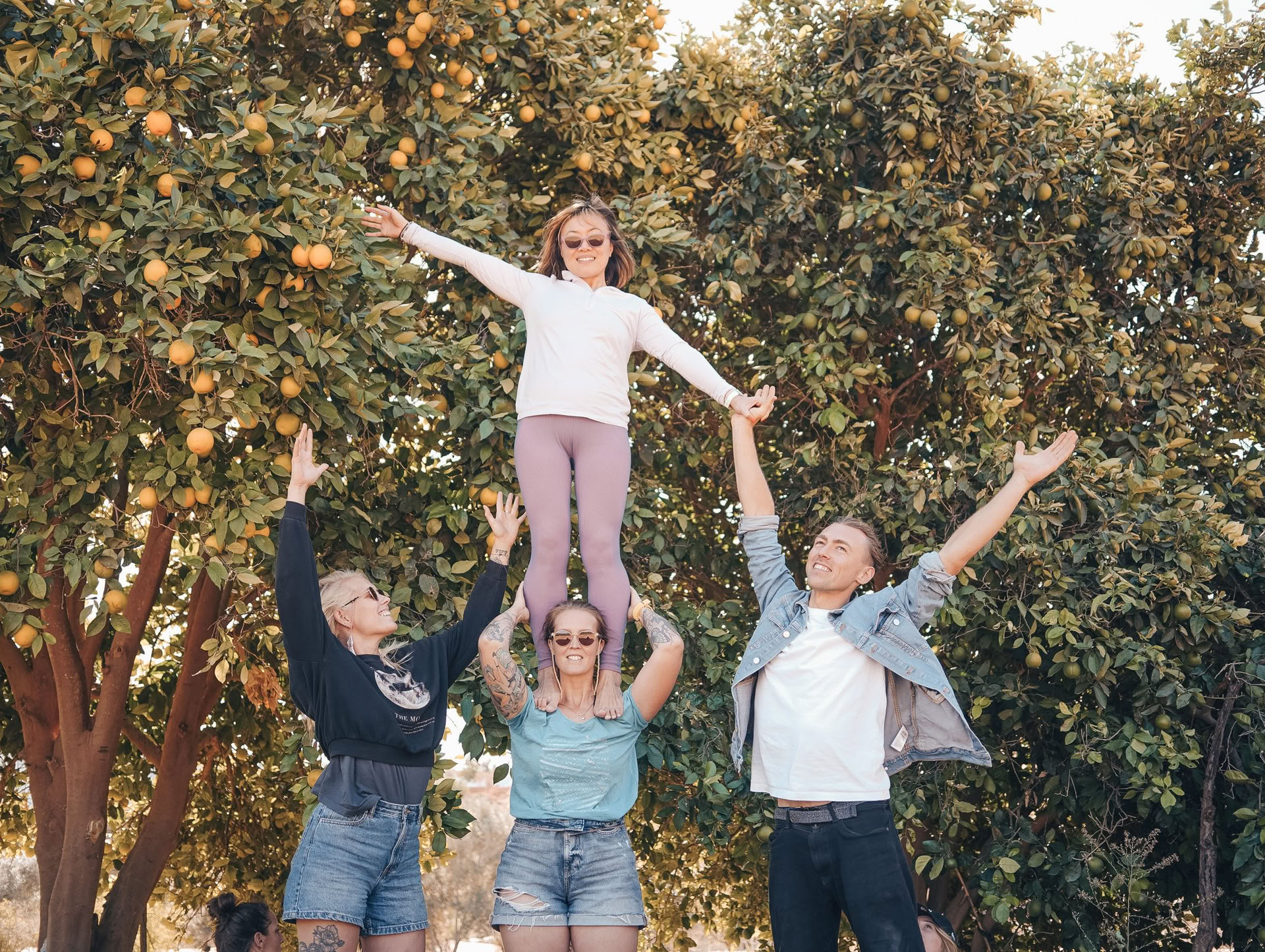 Inspirierendes AcroYoga-Retreat