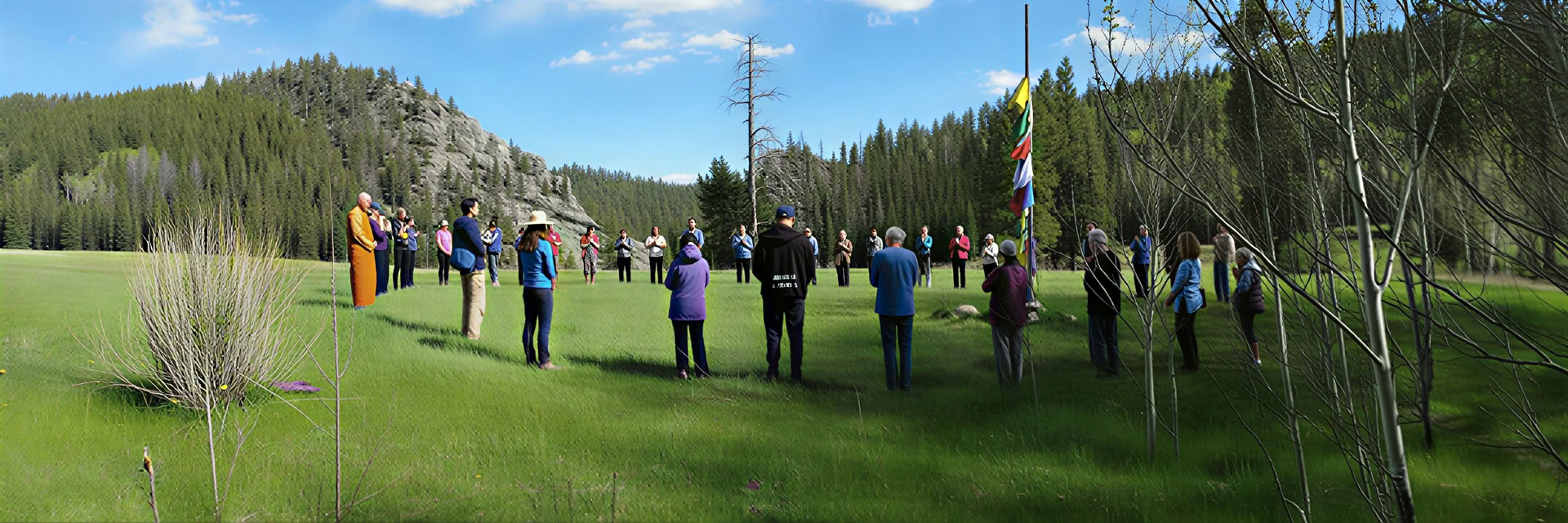 Antrag auf Segnung durch das Land von Vallecitos: Sanft gehaltene Selbstretreat