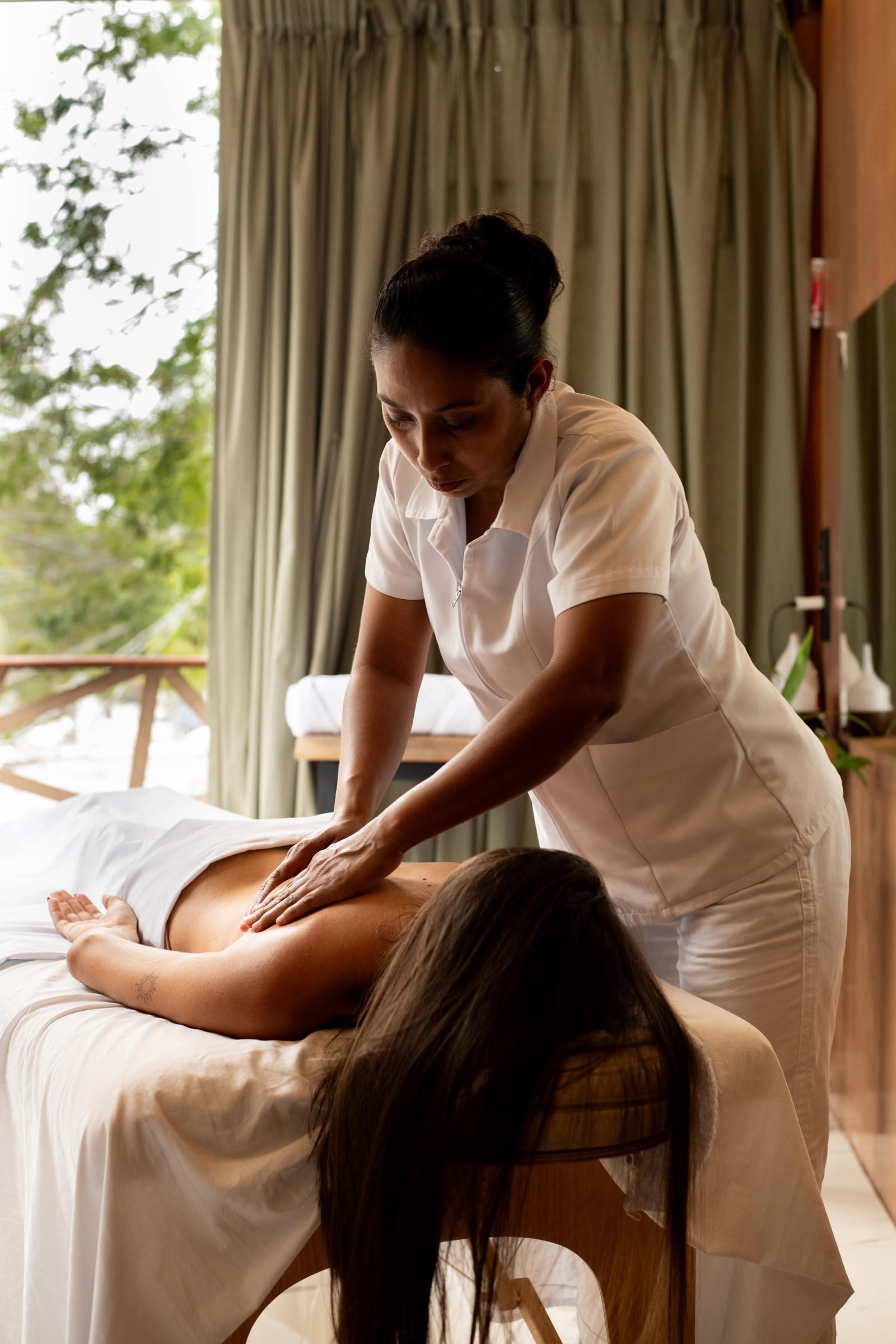 Entspannende Massage