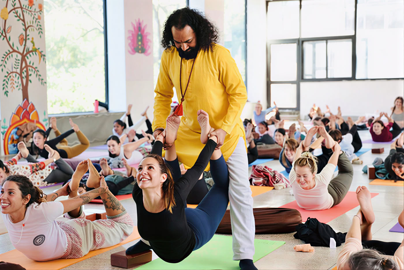 200-Stunden-Ayurveda-Yoga-Lehrerausbildung in Rishikesh, Indien