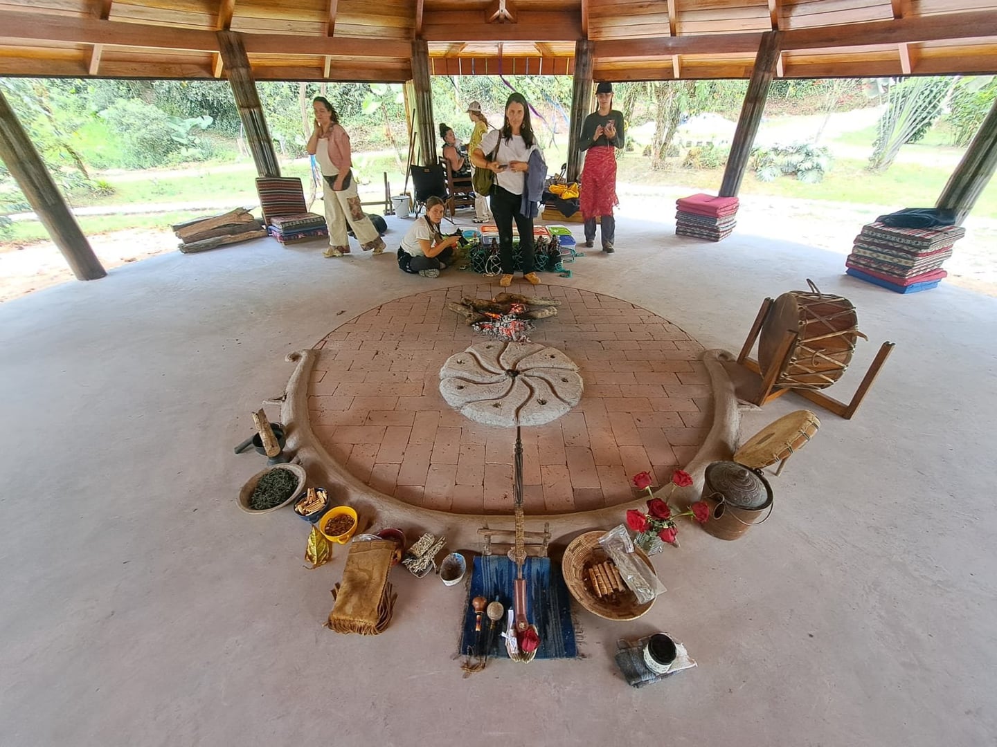 San Pedro Temazcal-Zeremonie im Hayulima, Naturreservat