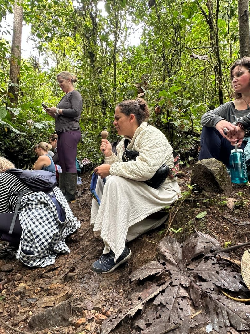 San Pedro Temazcal-Zeremonie im Hayulima, Naturreservat