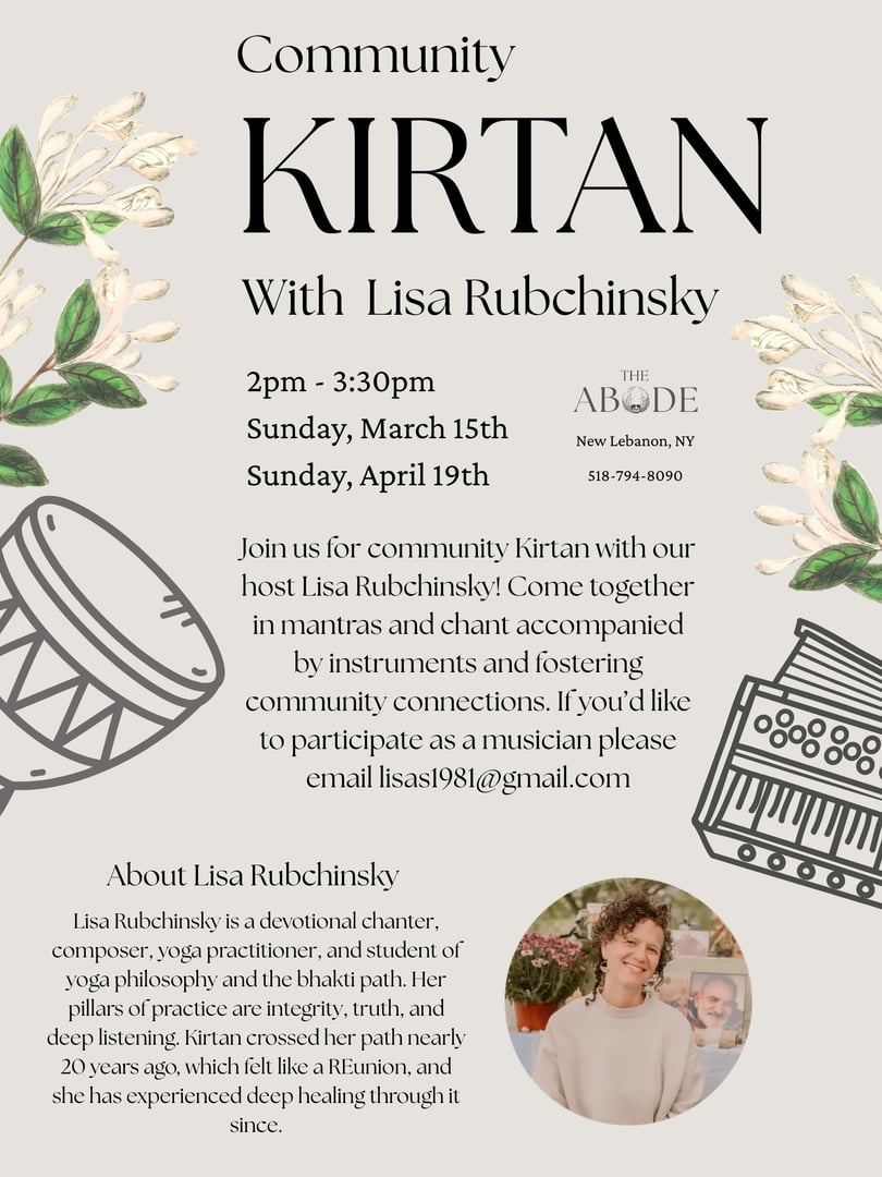 Kirtan mit Lisa Rubchinsky