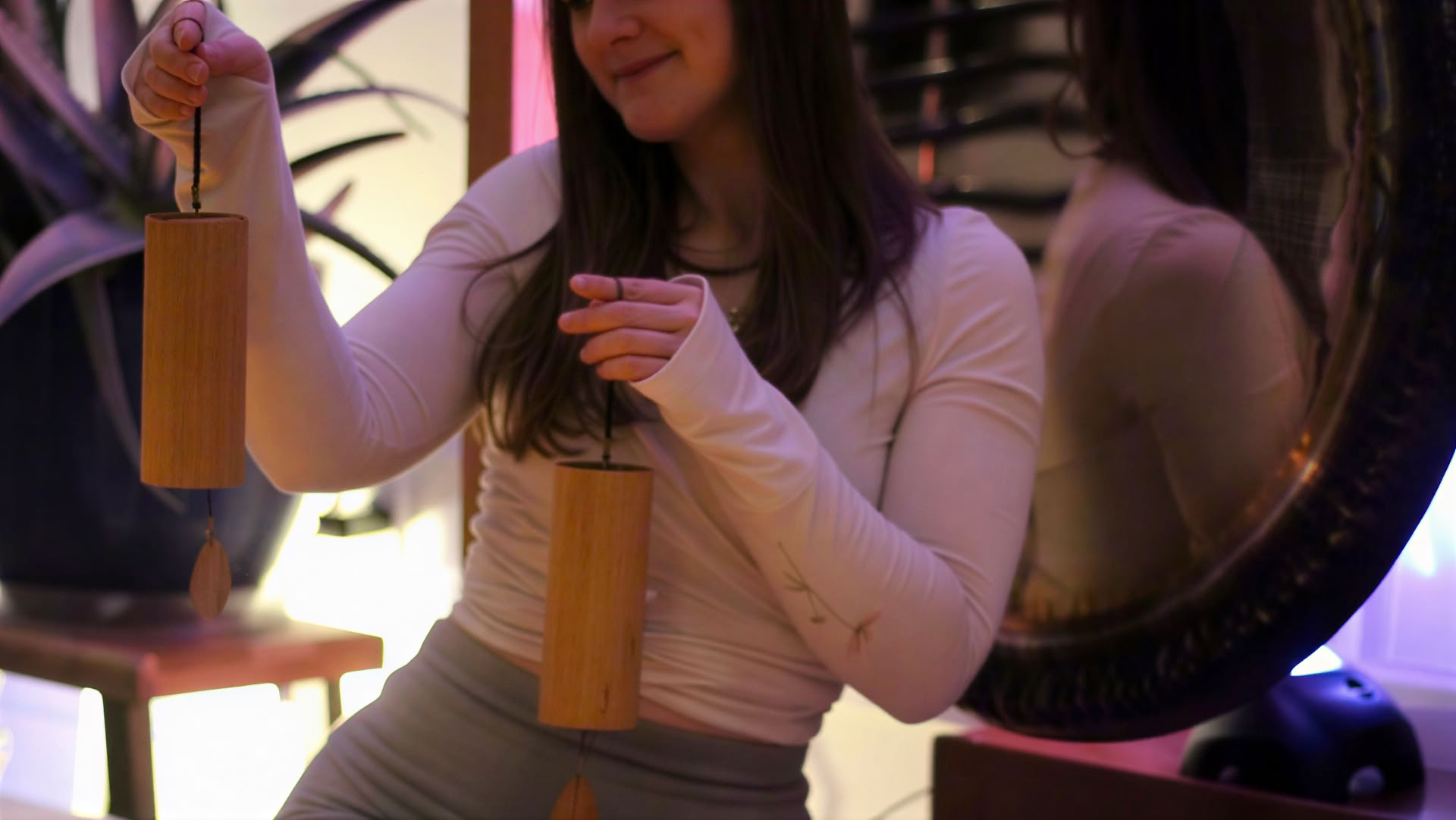 Sound-Healing-Zeremonie mit Grace