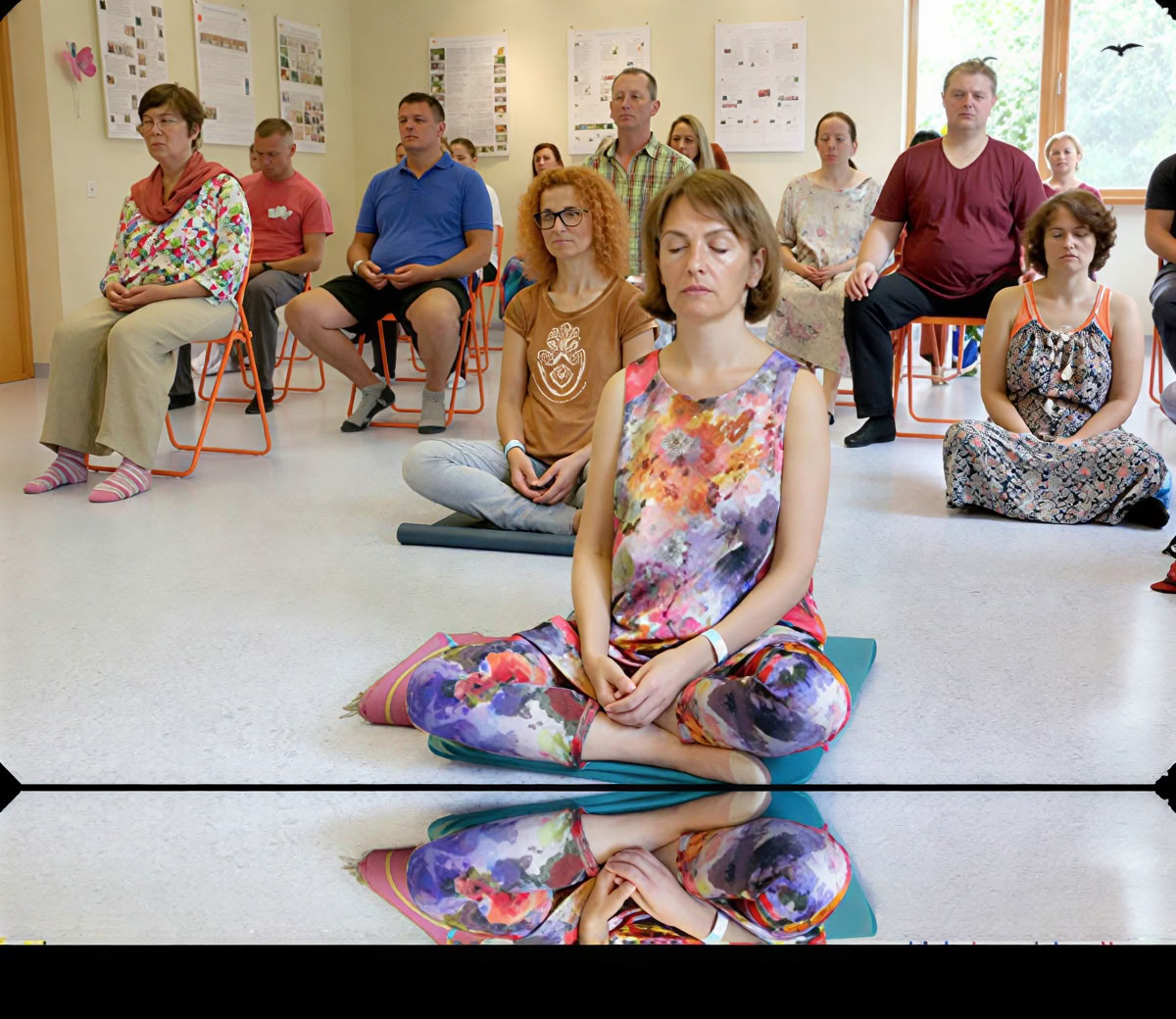 Osho Dynamische Meditation geleitet von Meditation Master