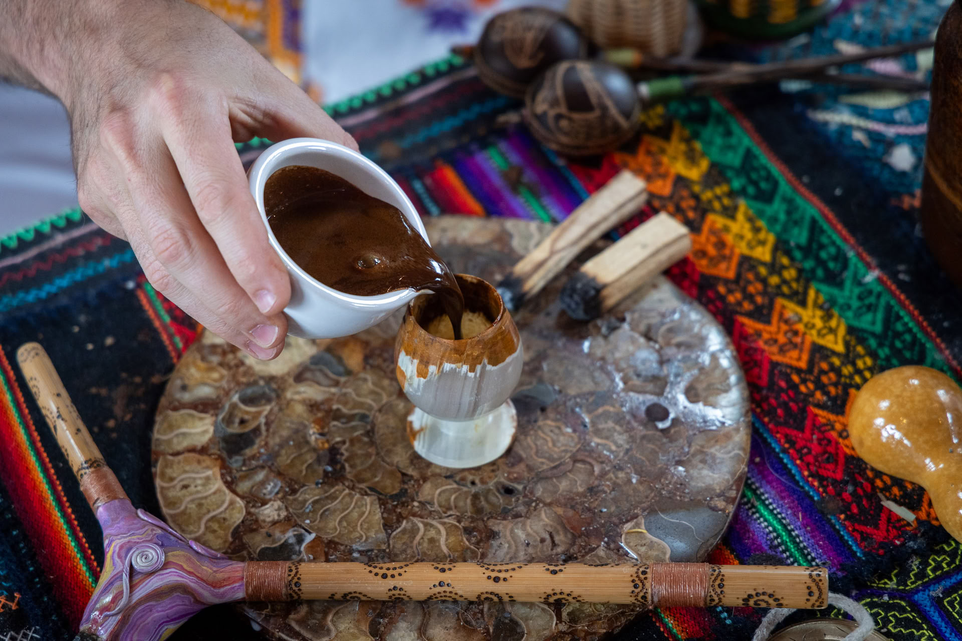 Heilige Yage (Ayahuasca)-Retreat mit Taita Jhon