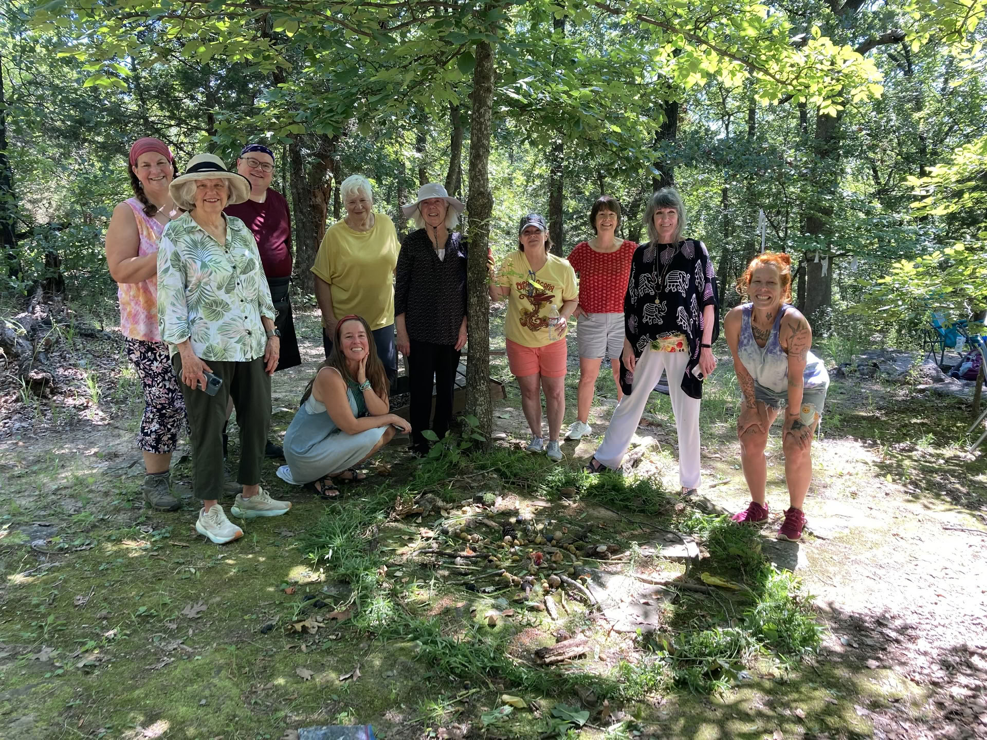 Family Day im Wald — Wald des Friedens