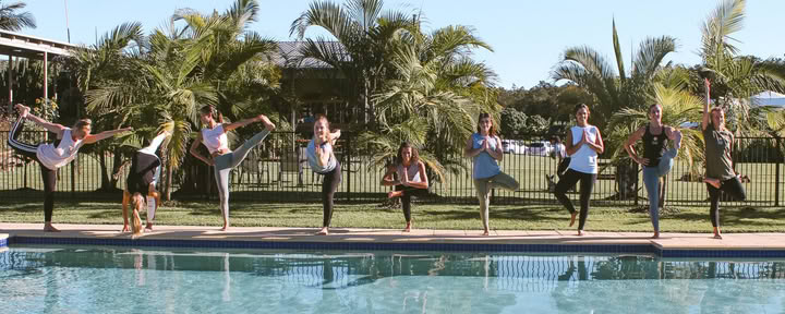 KOSTENLOSE Byron Yoga Retreat Centre-Kurse