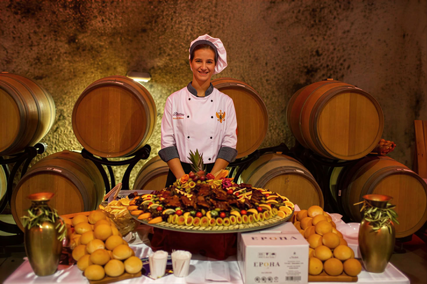 Traditionelle und moderne gemischte Weintour
