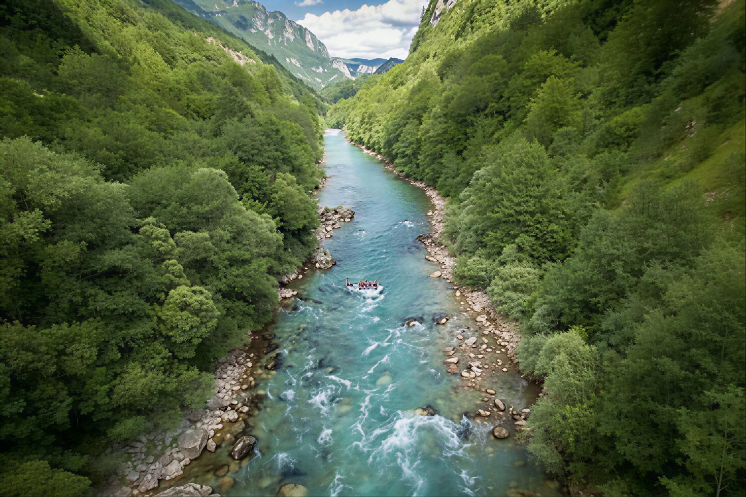 Tara Zweitägige Rafting-Tour
