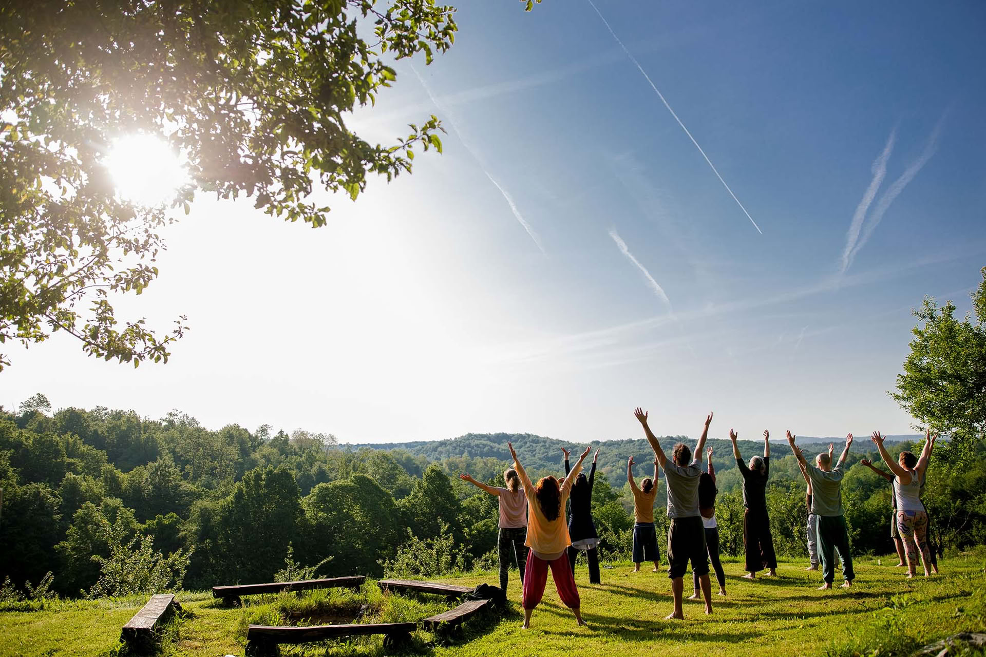 Wald-Auszeit Yoga-Retreat Kroatien