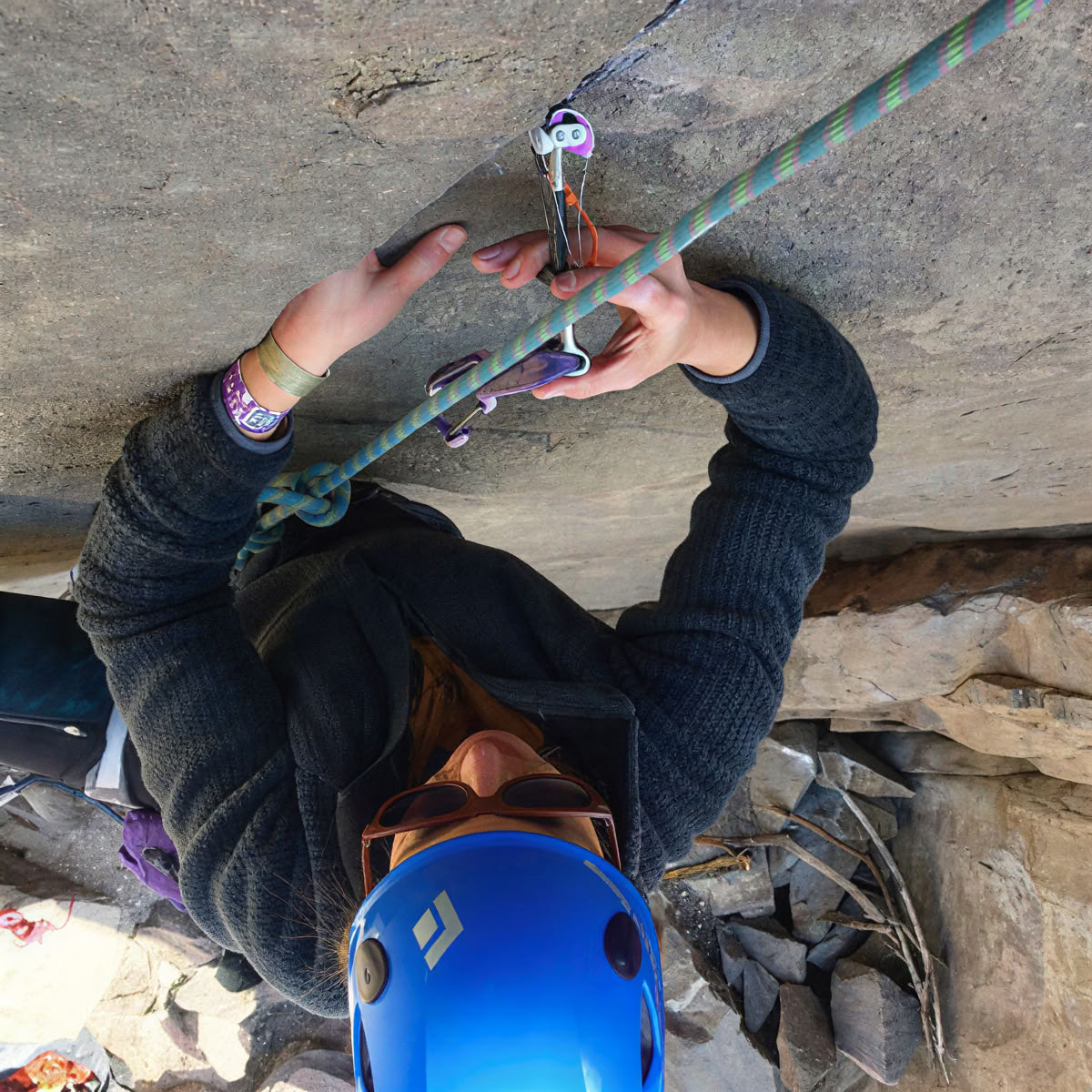 Alpiner Kletterkurs