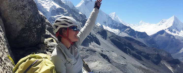 Alpiner Kletterkurs