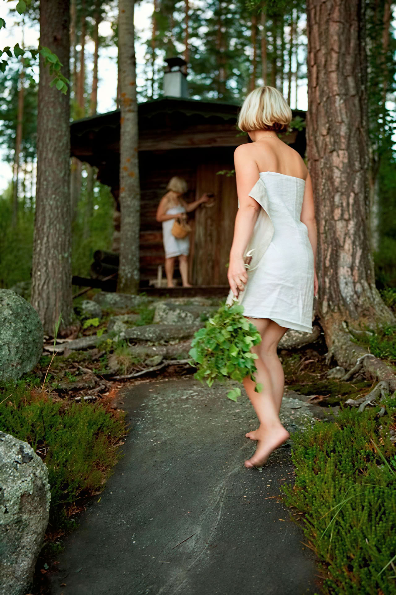 Saunaritual für Frauen (Junggesellinnenabschiede, andere Anlässe)