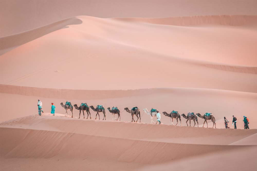9-tägige Tour von Marrakesch in die Wüste und nach Casablanca