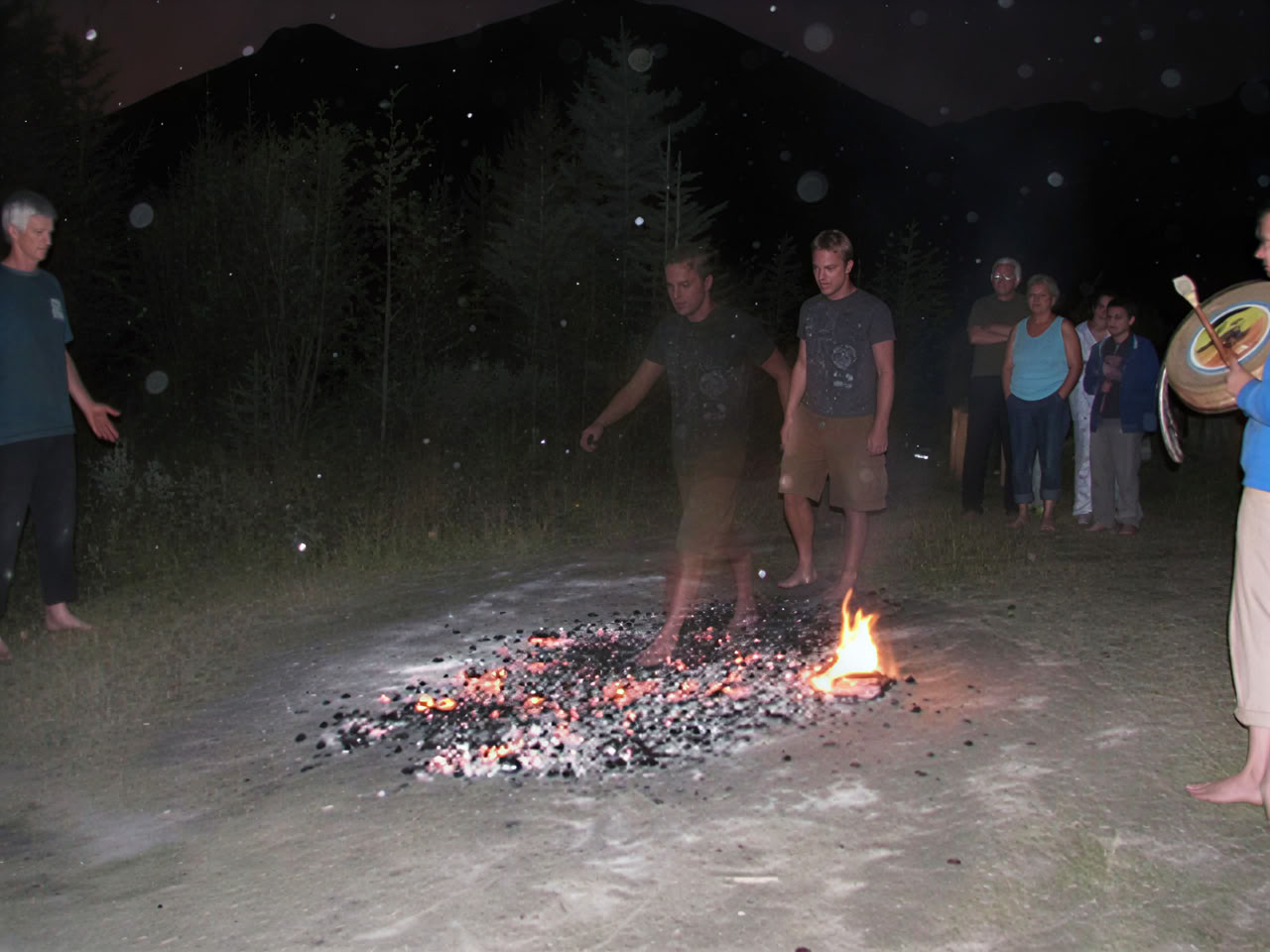 Feuerlauf-Zeremonie