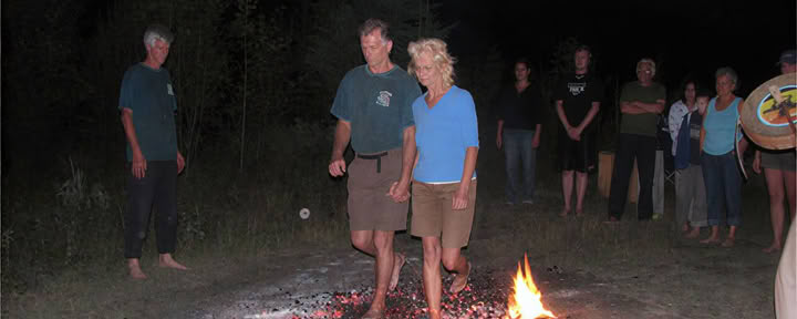 Feuerlauf-Zeremonie