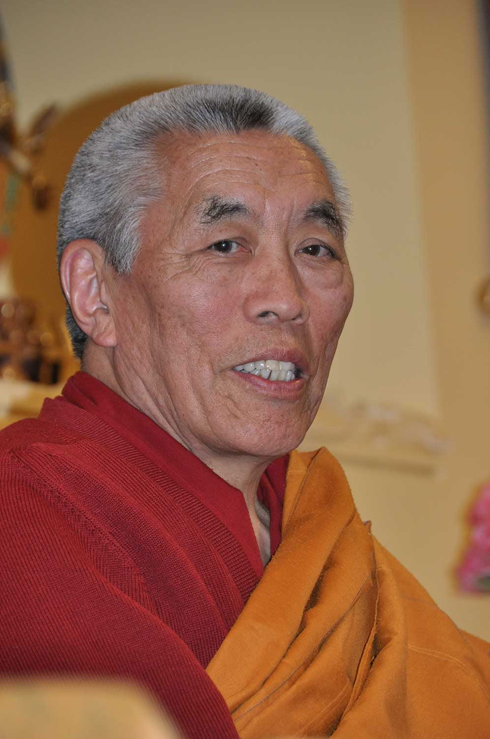 Geburtstagswochenende und Einweihung der fünf Buddha-Garudas