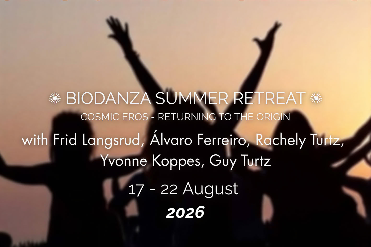 BIODANZA SOMMER RETREAT
