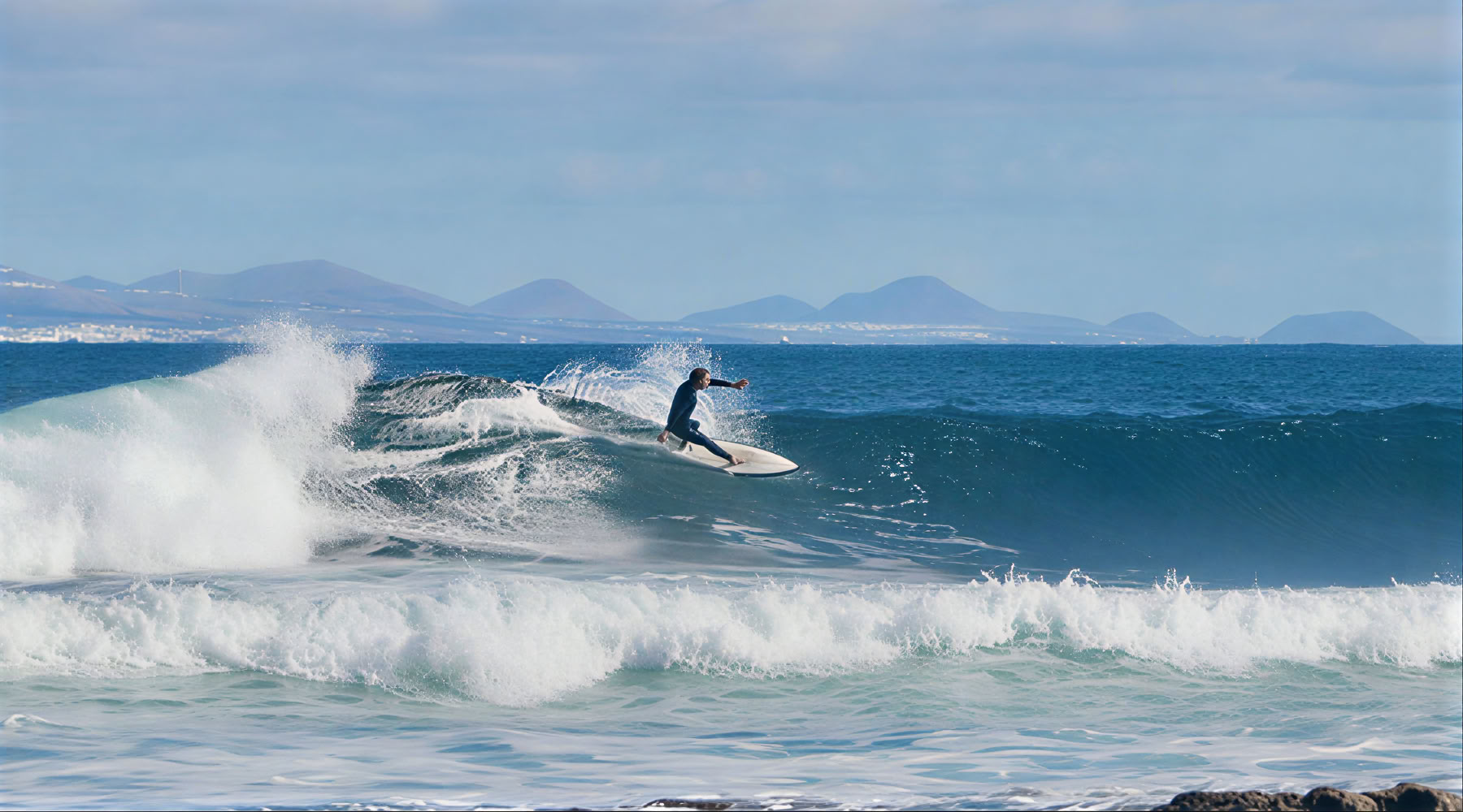 Solo-Retreat: Jeden Tag Surfen