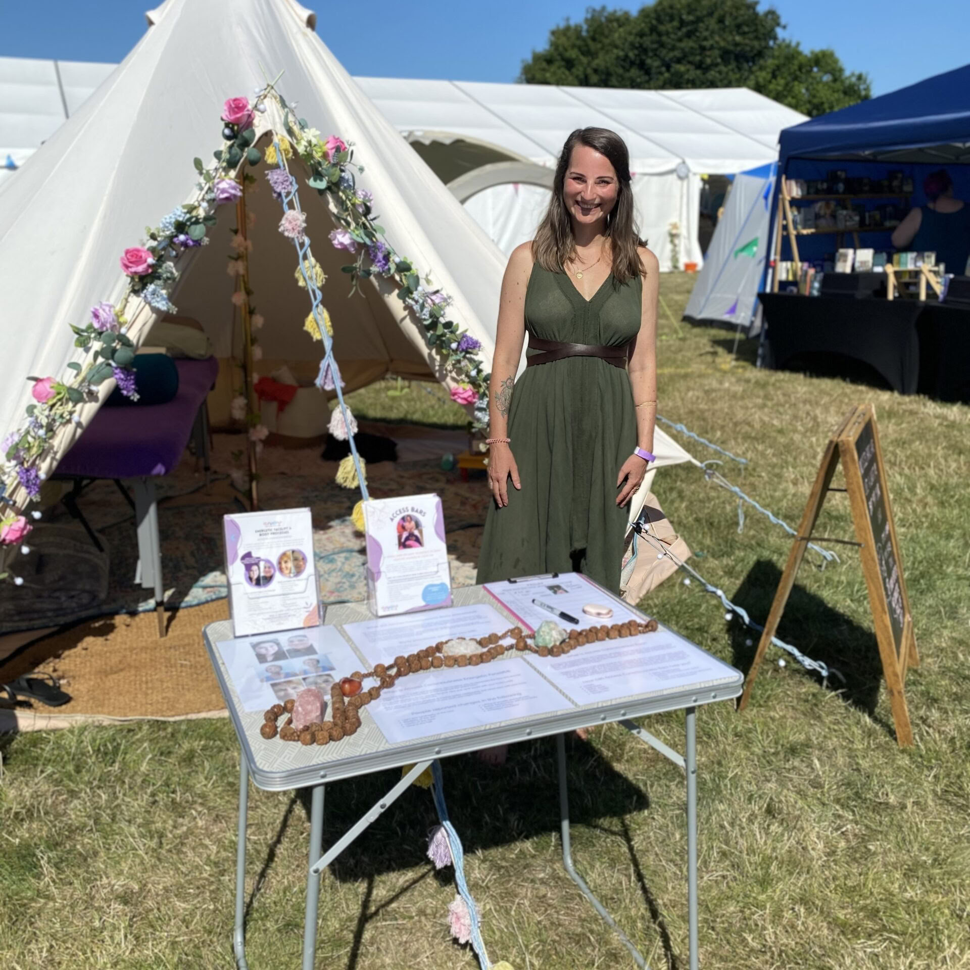Access Consciousness Therapien beim Medicine Festival