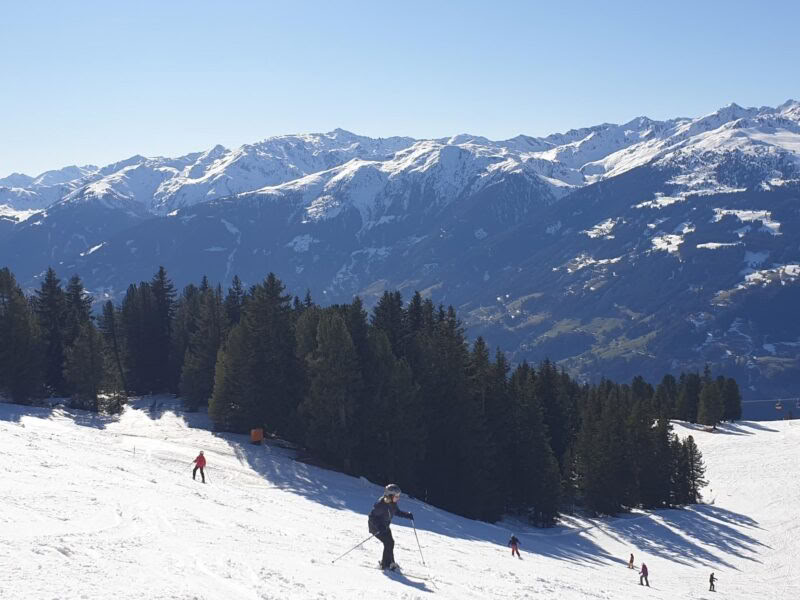 Fasten im Schnee