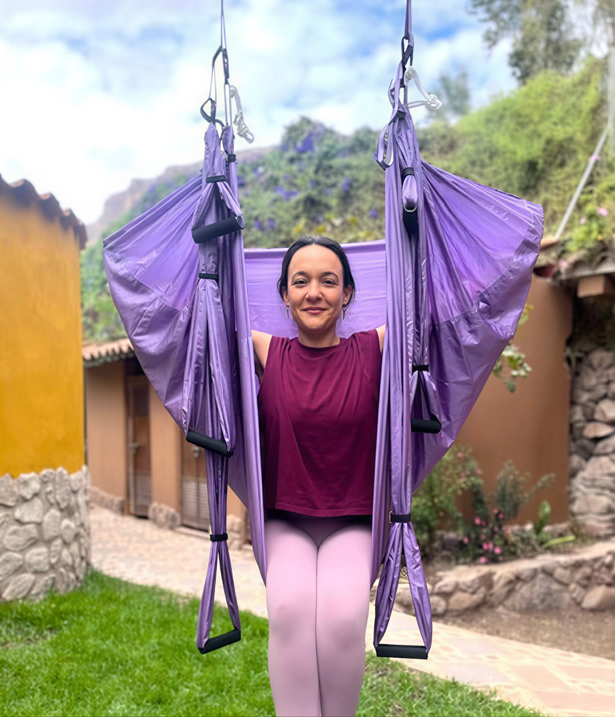 Aerial Yoga Training Intensiv bei Willka Tika!