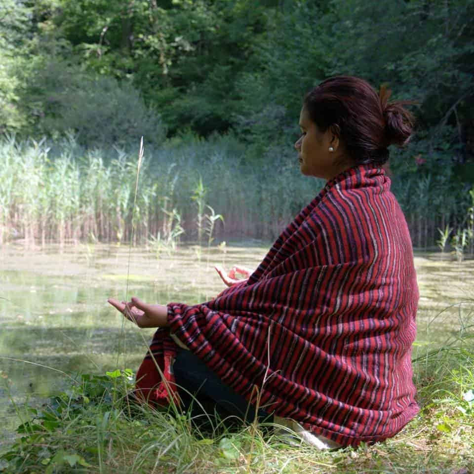 Yoga und Gehmeditation