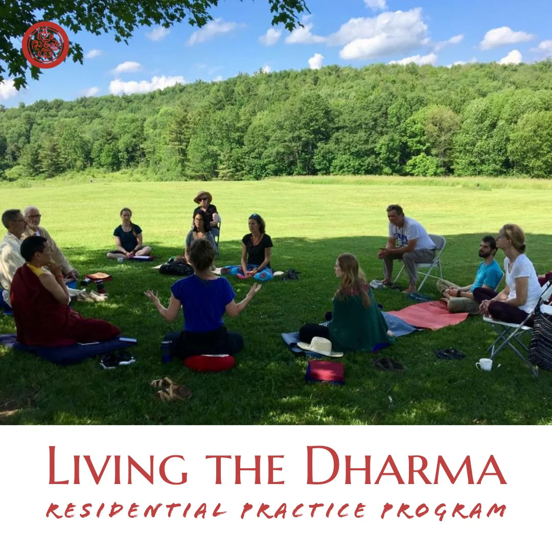 Living the Dharma: Residentiales Praxisprogramm