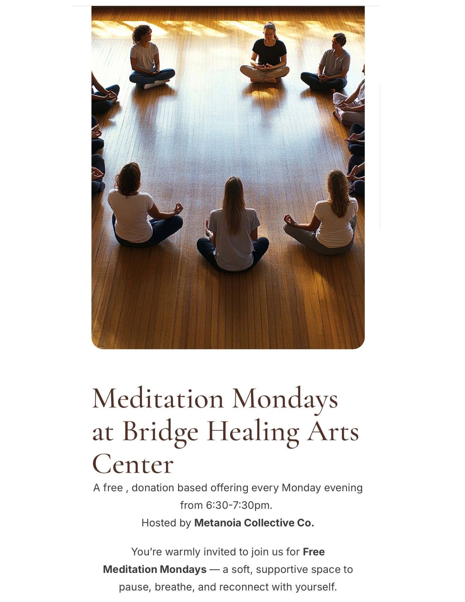 Meditations-Montage