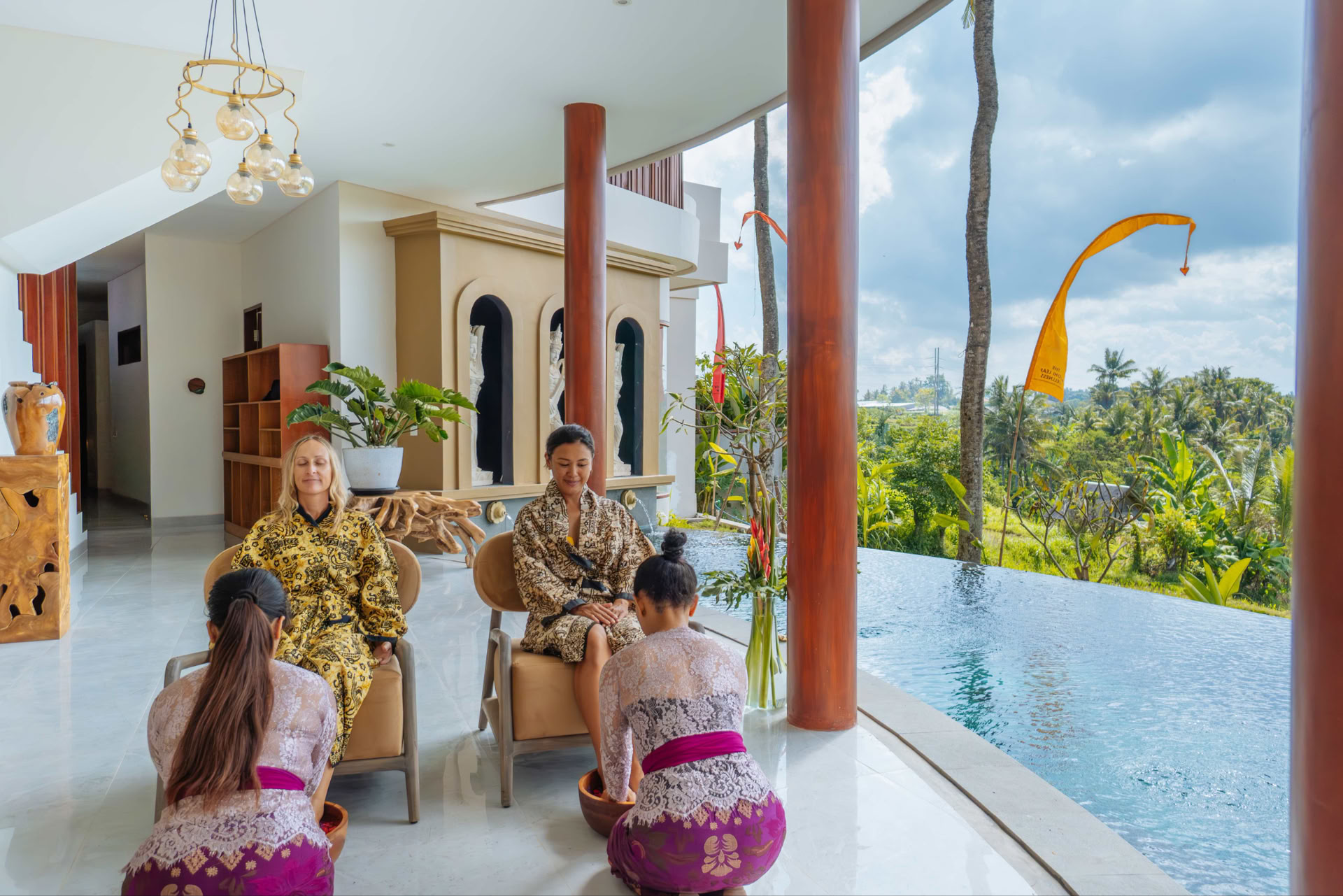 Bali-Glückseligkeits-Retreat