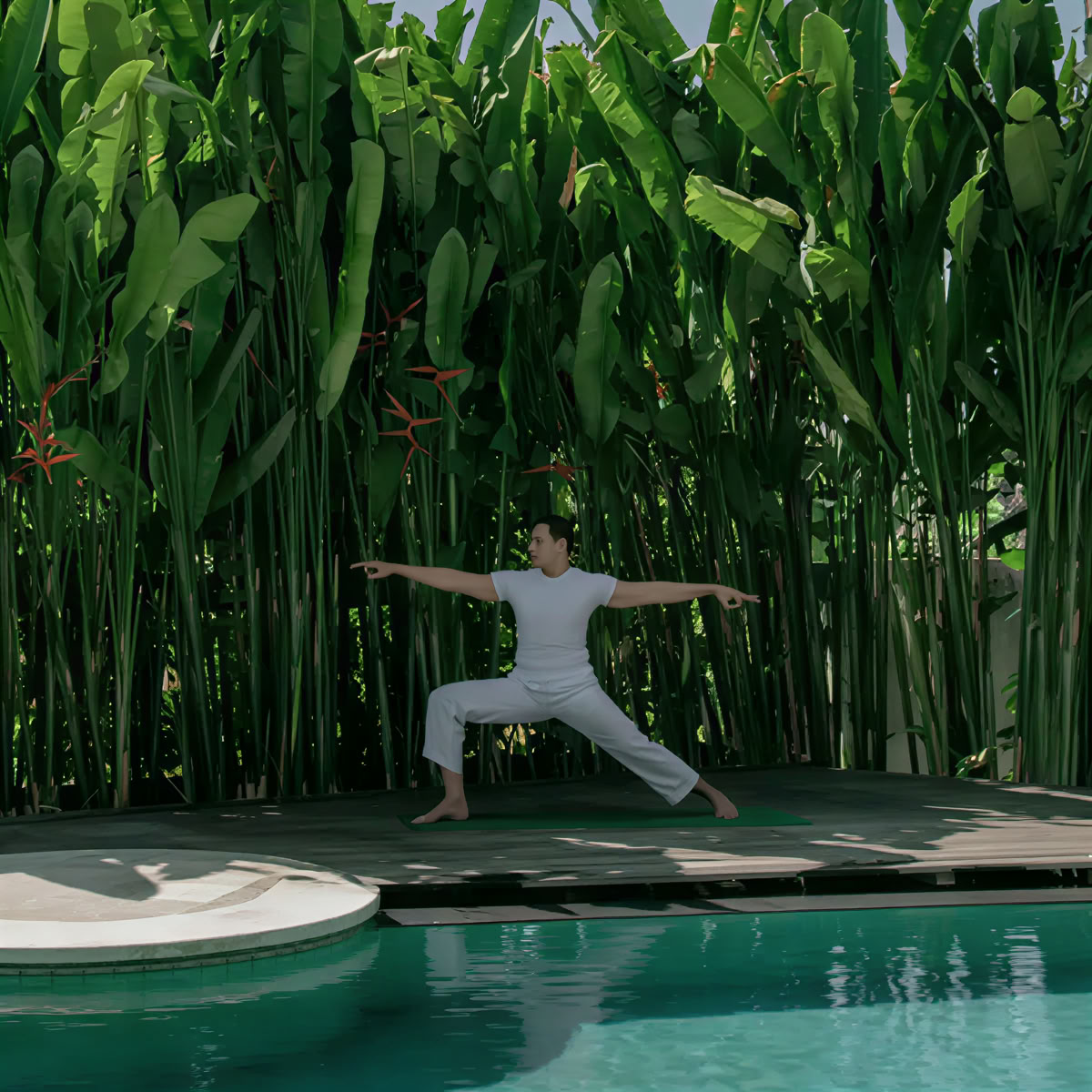 Yoga-Erholungs-Auszeit