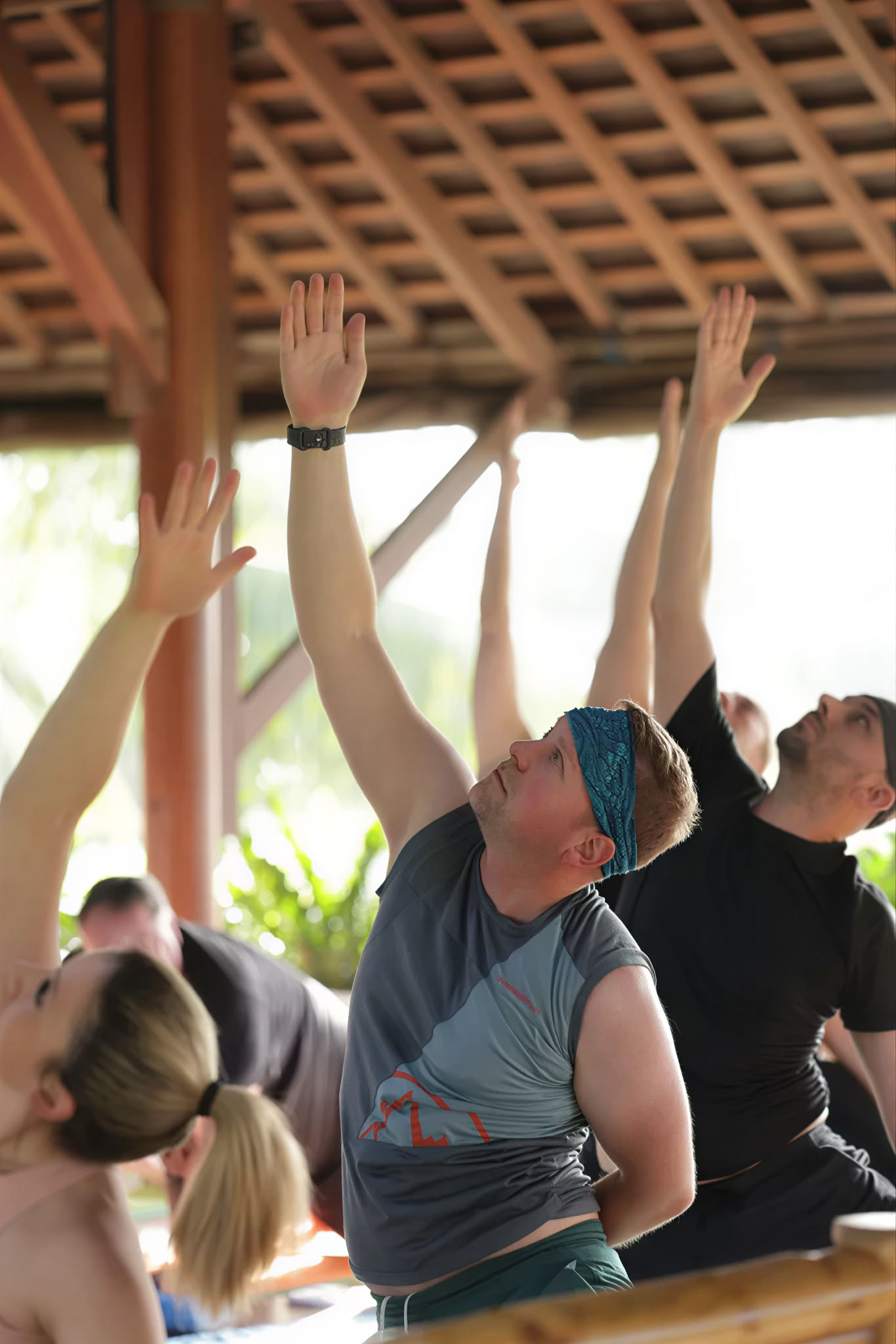 Yoga-Erholungs-Auszeit