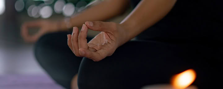 Yoga-Erholungs-Auszeit