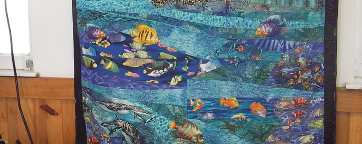 Cambria Quilting Retreat mit Rob Appell — Camp Ocean Pines