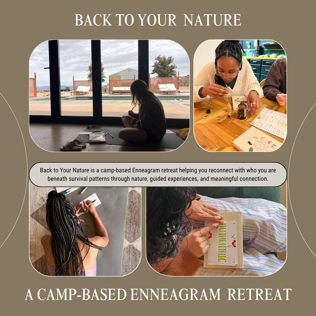 Back to Your Nature: Ein zeltbasiertes Enneagramm-TLC Retreat — Camp Ocean Pines