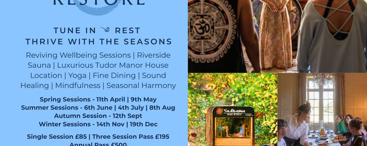Reset und Wiederherstellen – Twilight Supper Club Retreats