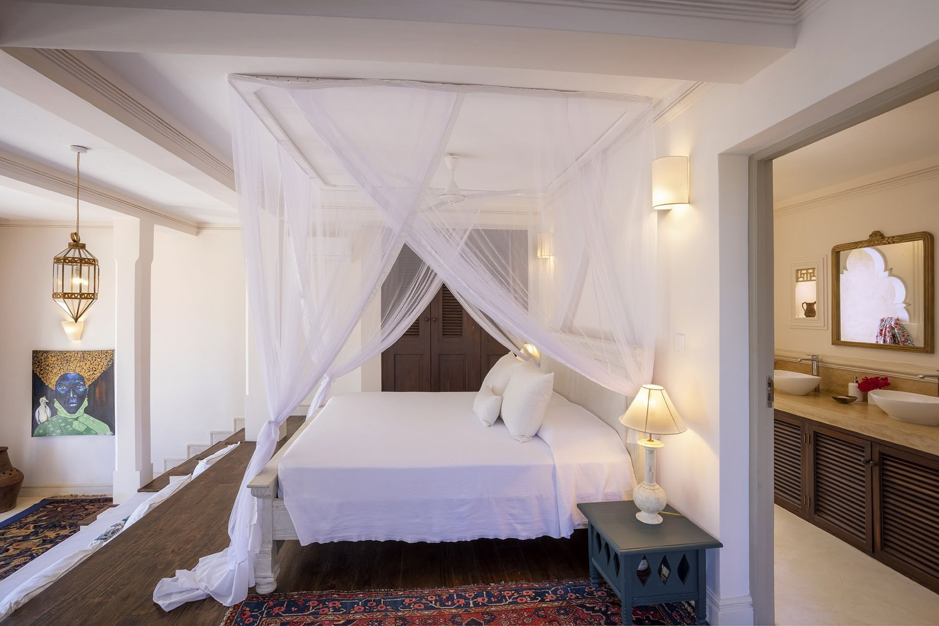 Kenianische Yoga- und Safari-Retreat-Räume