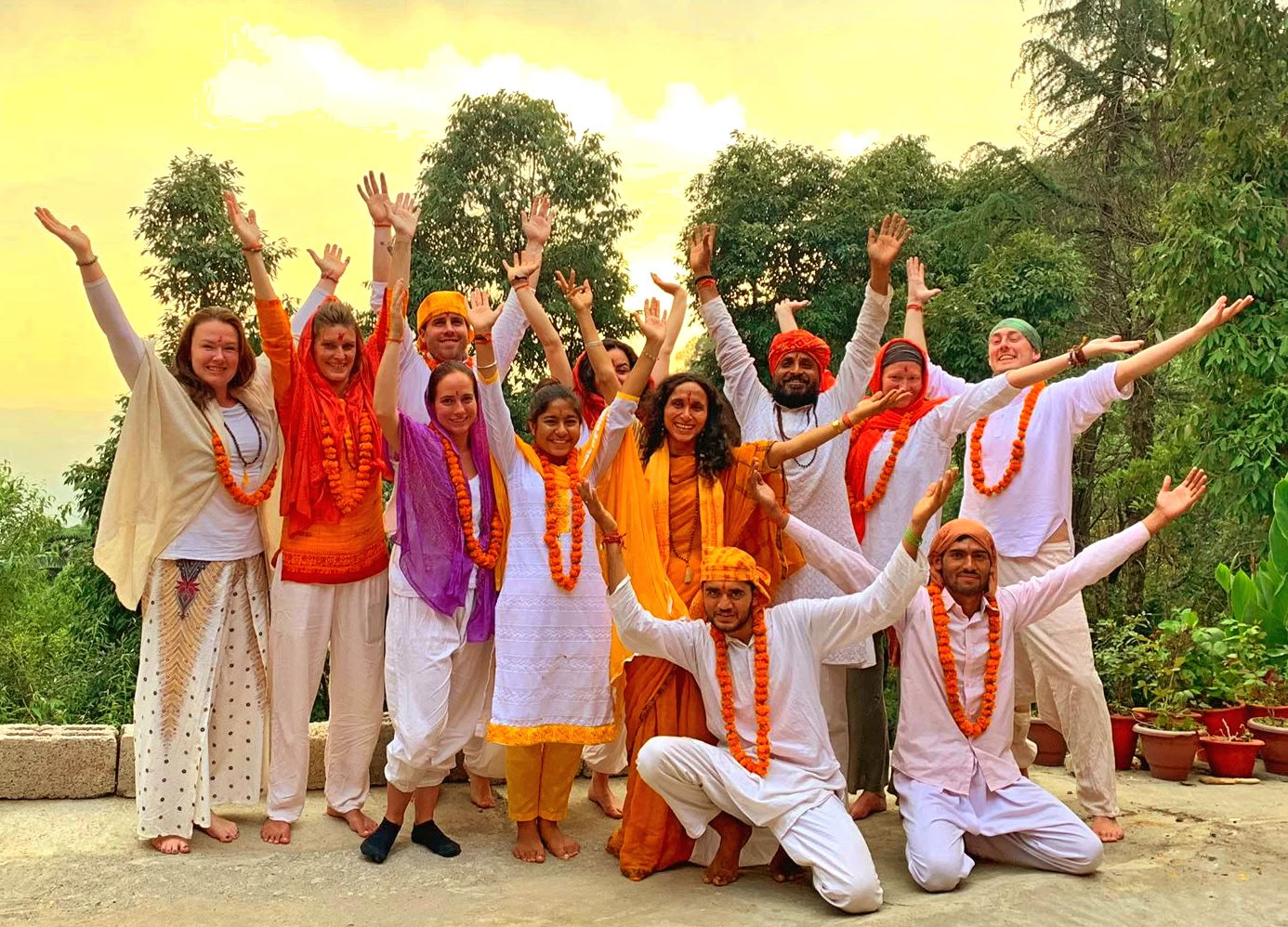 Yoga-Lehrerausbildung in Indien