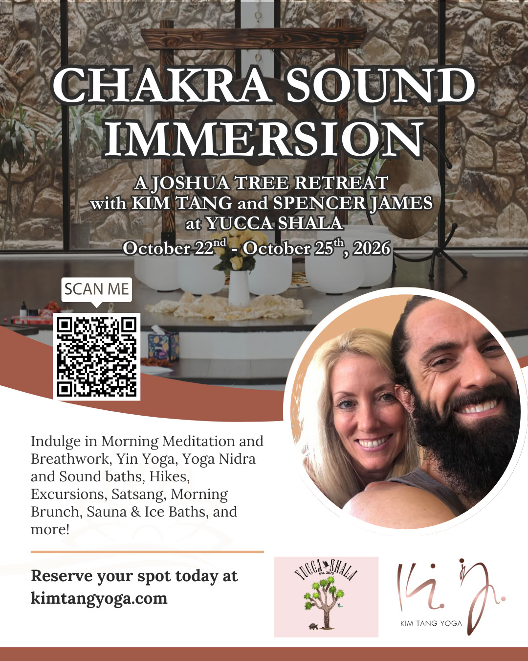 Chakra Sound Immersion: Ein Joshua Tree Retreat mit Kim Tang und Spencer Larson — YUCCA SHALA