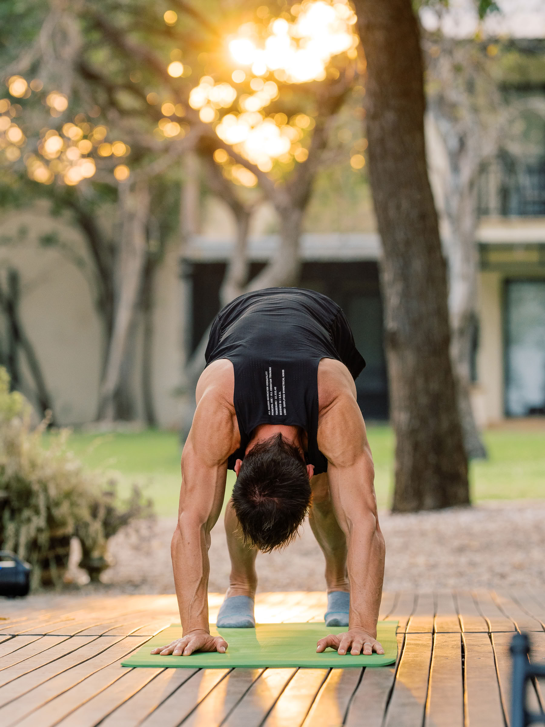 Yoga mit Elefanten