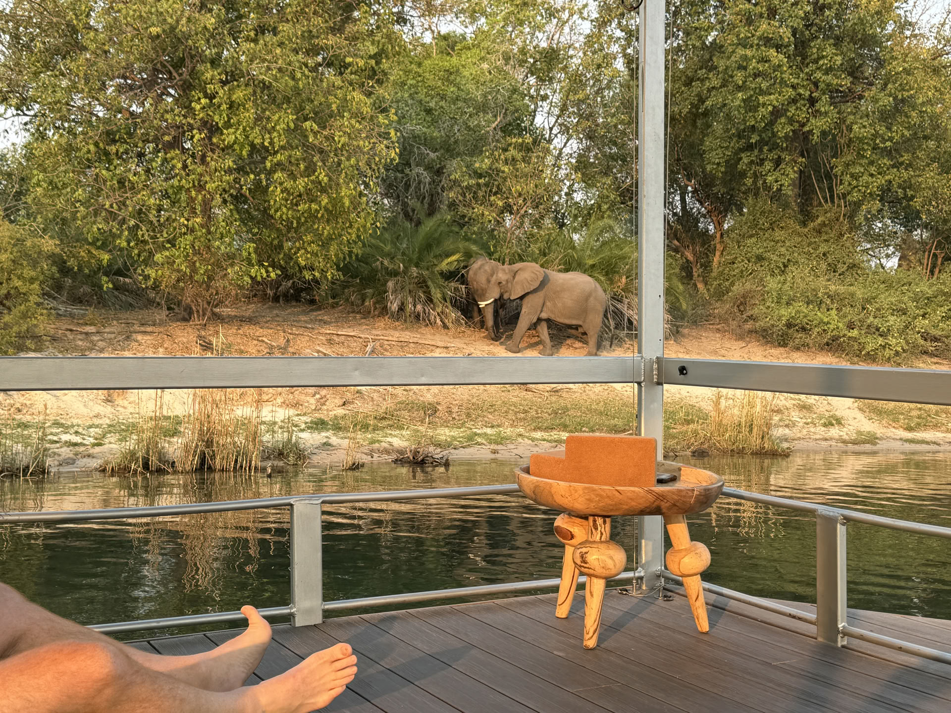Yoga am Zambezi