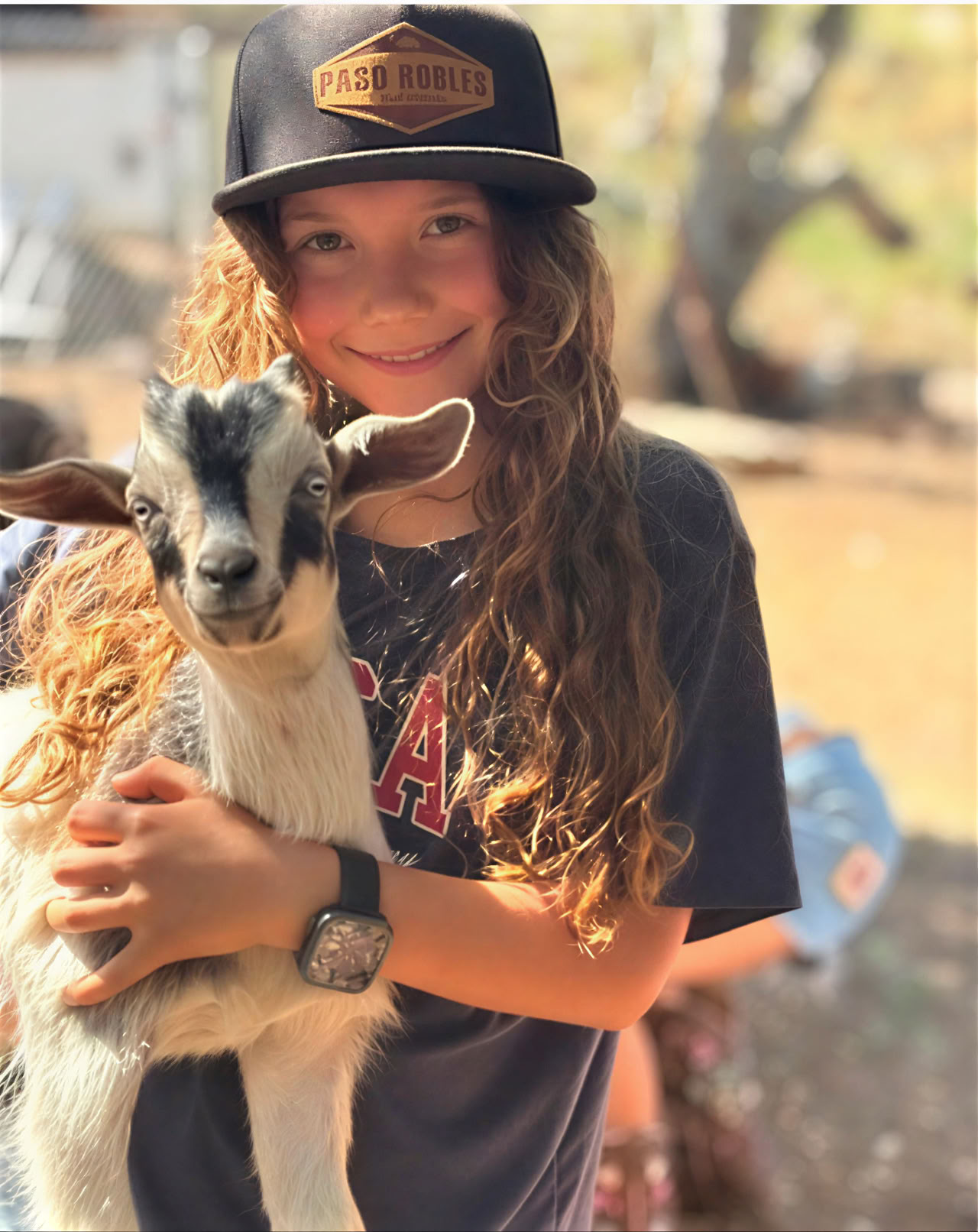 Babyziegen- und Bauernhoftier-Spielzeit im Splitrock Farm Critter Camp