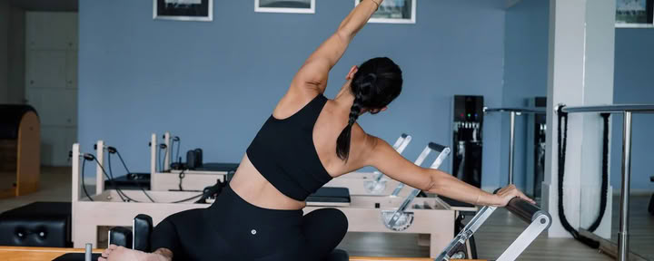 Pilates und Champagner
