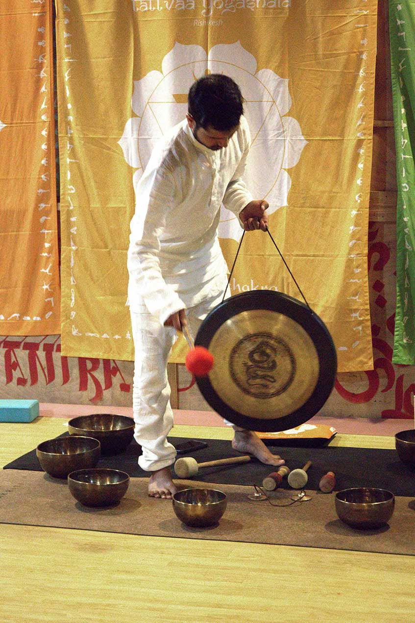 Sound Healing Yoga Lehrerausbildung in Rishikesh