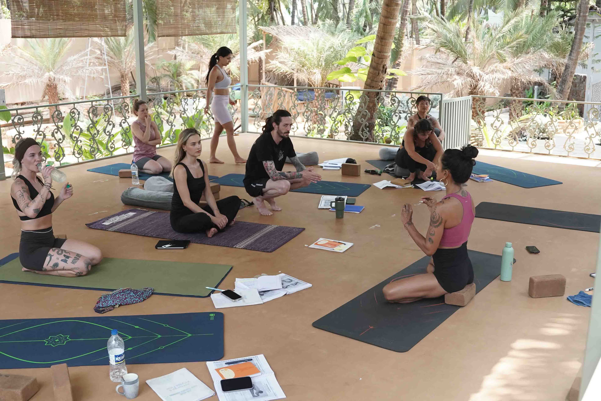 200-Stunden-Yoga-Lehrerausbildung Goa Indien