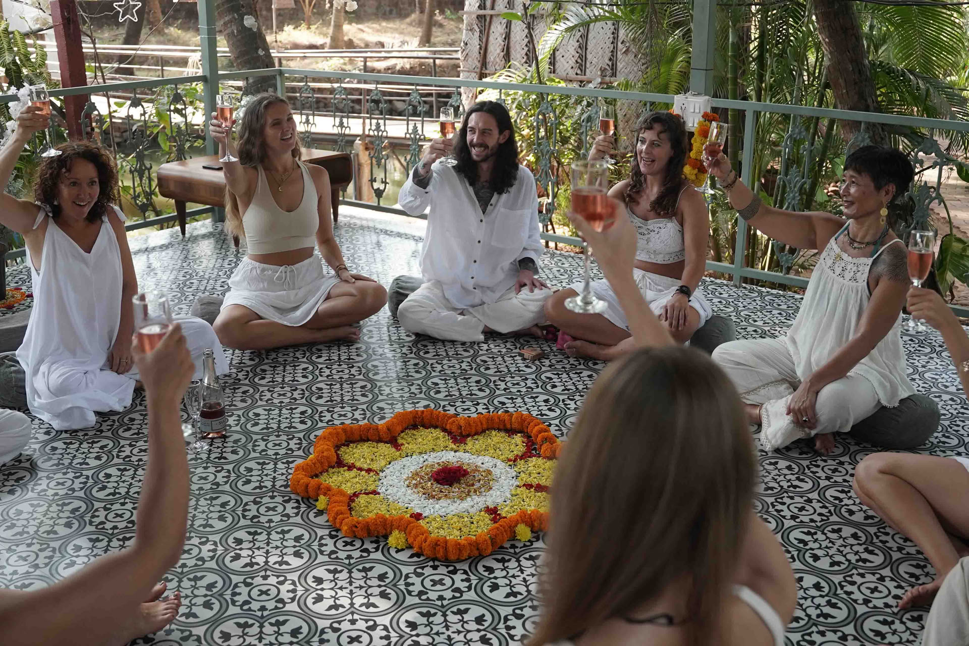200-Stunden-Yoga-Lehrerausbildung Goa Indien
