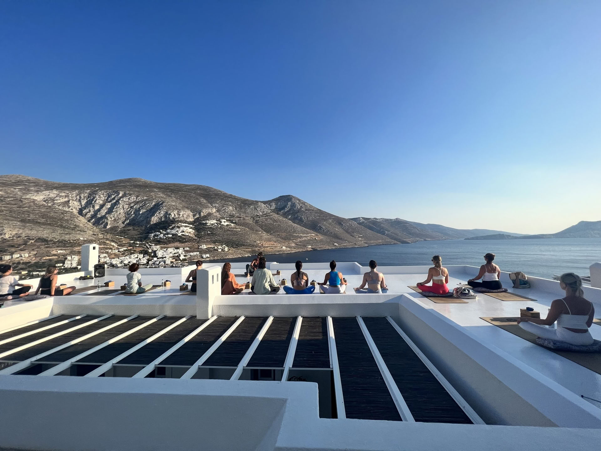 Die Kunst des Empfangens: Vollmond im Wassermann in Amorgos