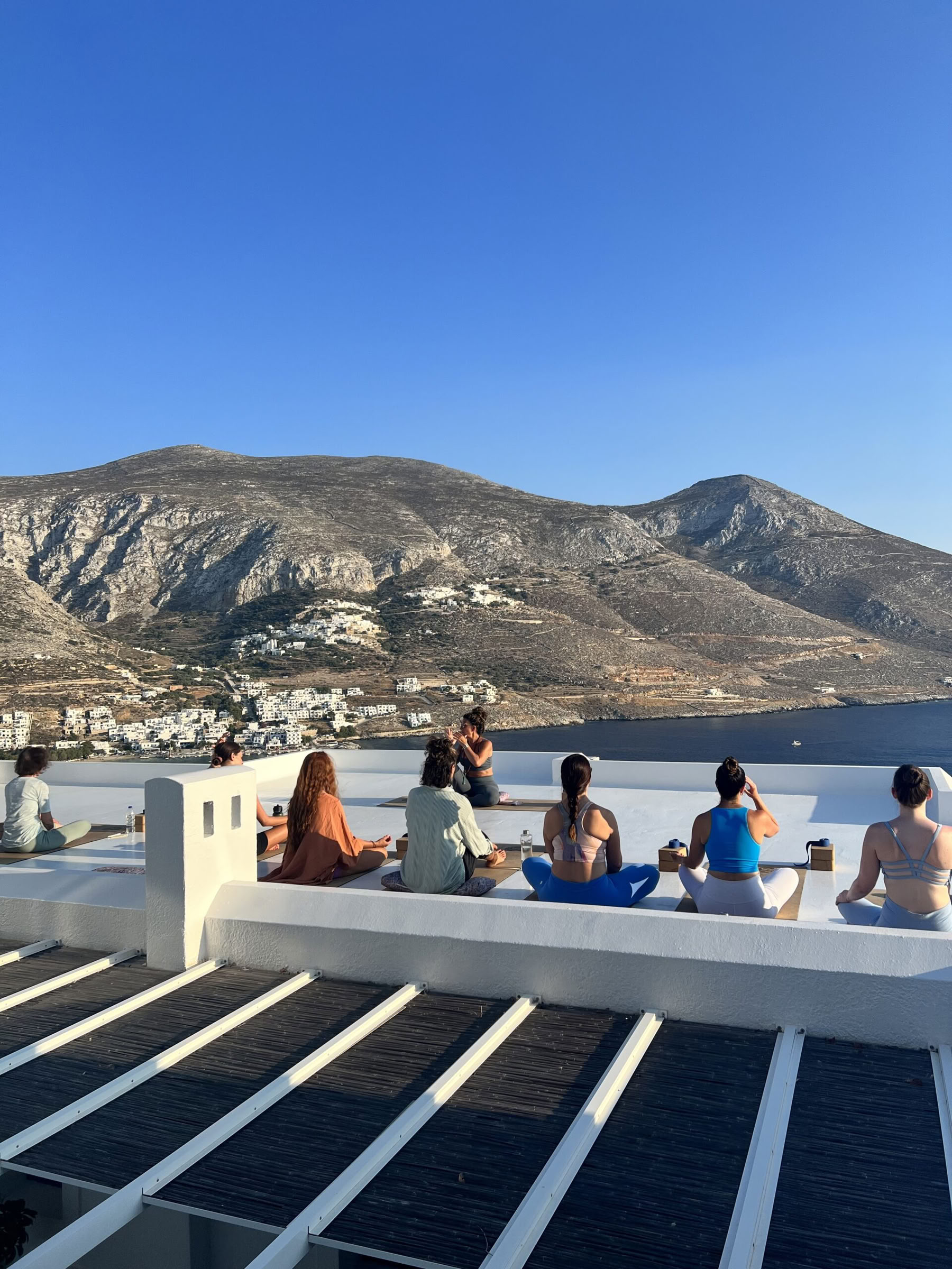 Die Kunst des Empfangens: Vollmond im Wassermann in Amorgos